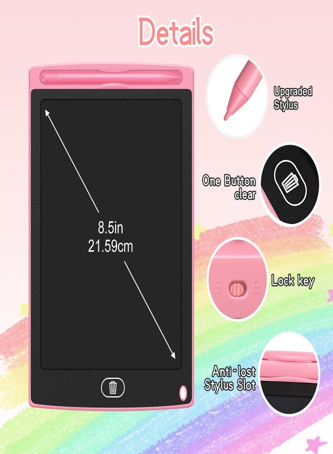 مجموعة Yemotopro من 32 لوحة كتابة LCD للأطفال، 8.5 بوصة، لوحة رسم ملونة، ألعاب تعليمية، هدايا للصفوف الدراسية والحفلات للأطفال فوق 3 سنوات - Image 3